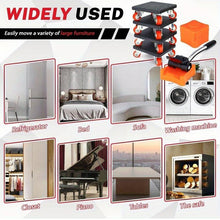 Load image into Gallery viewer, Furniture Lift With Swivel Wheels And Short Pole