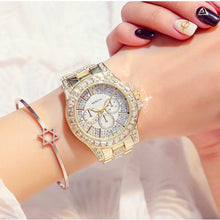 Load image into Gallery viewer, Luxury Full Diamond Water-Resistant Watch