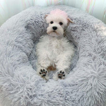 Load image into Gallery viewer, Cozy round pet bed
