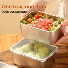 Load image into Gallery viewer, Stainless Steel Food Storage Container