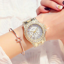 Load image into Gallery viewer, Luxury Full Diamond Water-Resistant Watch