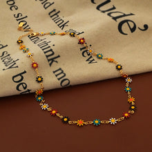 Load image into Gallery viewer, Daisy Bracelet and Necklace for Best Friends