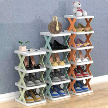 Load image into Gallery viewer, Multi-Layer Shoe Rack Storage Organizer