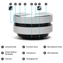 Load image into Gallery viewer, Metal Wireless Bluetooth Speaker