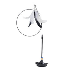Load image into Gallery viewer, Funny Cat Stick Toy with Detachable Teaser Wand And Sucker Base