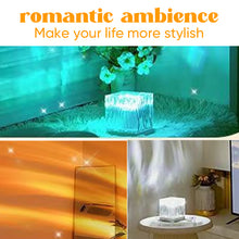 Load image into Gallery viewer, Flame Northern Lights Rotating Mood Light