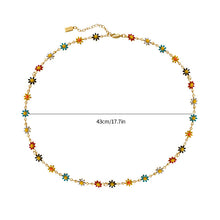 Load image into Gallery viewer, Daisy Bracelet and Necklace for Best Friends