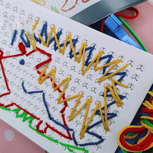 Load image into Gallery viewer, DIY Magic Threading Board for Kids