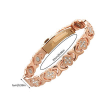 Load image into Gallery viewer, Blomsterarmbånd i kobber