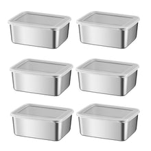 Load image into Gallery viewer, Stainless Steel Food Storage Container