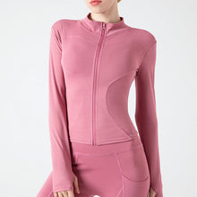 Load image into Gallery viewer, Quick-Drying Yoga Long Sleeve Jacket For Women