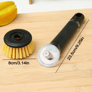 Multifunctional Long Handle Pressing Cleaning Brush