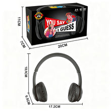 Load image into Gallery viewer, You SAY I Guess: The Headphone Challenge Card Game
