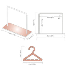 Load image into Gallery viewer, Acrylic Jewelry Hanger Rack Organizer