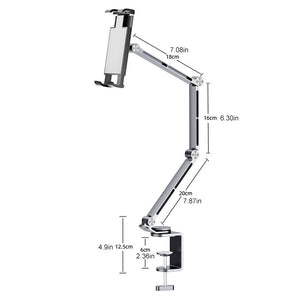 360° roterbart justerbar aluminiumslegering bordstativ