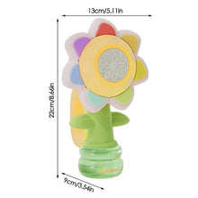 Load image into Gallery viewer, Sunflower Shaped Portable Electric Bubble Maker Toy