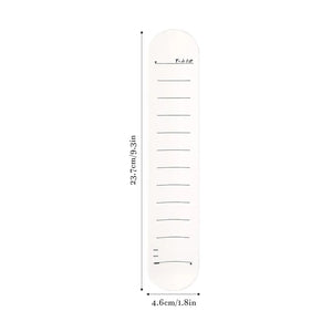 Reusable Silicone Memo Wrist Band