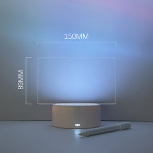 Note Board Creative LED Night Light