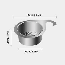 Load image into Gallery viewer, Stainless Steel Swan Sink Strainer Basket