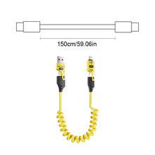 Load image into Gallery viewer, 4 in 1 Spring Fast Charging Cable