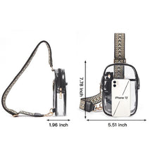 Load image into Gallery viewer, Transparent PVC Shoulder Bag