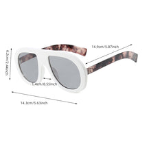 Load image into Gallery viewer, Women's Ombre Oval Tinted Sunglasses