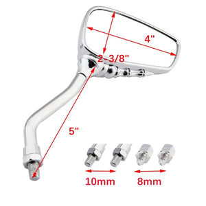 Skull Hand Rearview Side Mirror