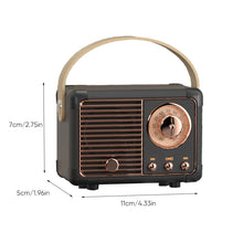 Load image into Gallery viewer, Vintage Wireless Speaker