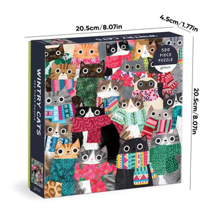 Winter Cat Jigsaw Puzzle