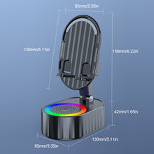 Load image into Gallery viewer, 5-in-1 Wireless Speaker with Bluetooth &amp; Adjustable Stand