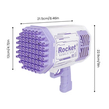 Load image into Gallery viewer, Bubble Machine Gun with 69 Holes And Colorful Lights