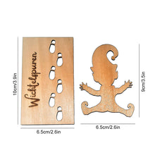 Load image into Gallery viewer, Christmas Footprints Stencil For Gnomes
