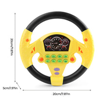 Load image into Gallery viewer, Portable Simulated Driving Steering Wheel Copilot Toy