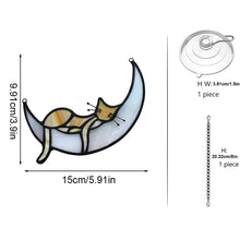 Load image into Gallery viewer, Sleeping Cat On the Moon