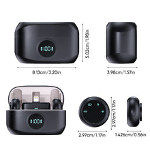 Load image into Gallery viewer, K31 Pro Button-Style Magnetic Wireless Lavalier Microphone