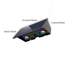 Load image into Gallery viewer, Garden Solar Wall Light