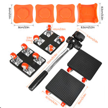 Load image into Gallery viewer, Furniture Lift With Swivel Wheels And Short Pole
