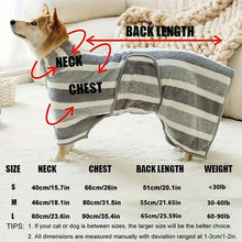 Load image into Gallery viewer, Striped Pattern Pet Bath Towel