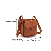 Load image into Gallery viewer, Leather shoulder bag with unique design