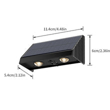 Load image into Gallery viewer, Garden Solar Wall Light