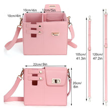 Load image into Gallery viewer, Crossbody Bag with Water Bottle Holder for Women