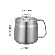 Load image into Gallery viewer, 2-in-1 304 Stainless Steel Multifunctional Oil Strainer Pot