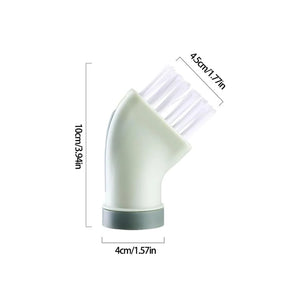 Multi-use Cleaning Brush Can Be Connected To Mineral Water Bottle