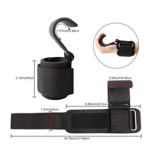 Load image into Gallery viewer, Weight Lifting Hooks for Heavy Duty Workouts