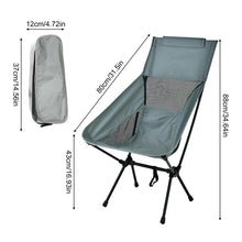 Load image into Gallery viewer, Portable Outdoor Folding Chair