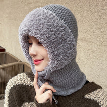 Load image into Gallery viewer, 3-in-1 Knitted Beanie Hat