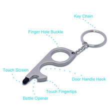 Load image into Gallery viewer, No Touch Door Opener Tools With Keychain Pendant