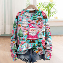 Load image into Gallery viewer, Santa Knit Pullover Sweater