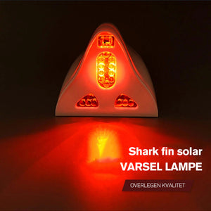 Shark Fin Solar varsellys for bil