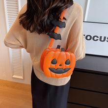 Load image into Gallery viewer, Halloween Creative Cartoon Pumpkin Crossbody Bag
